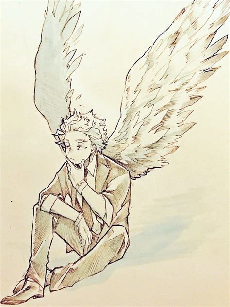 Hawks Boku No Hero Academia Bnha Mha Sketches Hawk Artist