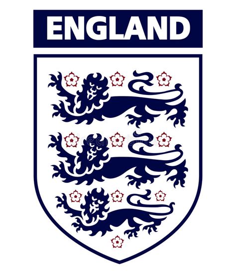 De bondscoach, die hiervoor namens de fa de nationale jeugdelftallen herstructureerde, laat engeland. English football club logo stock image. Image of uniform ...