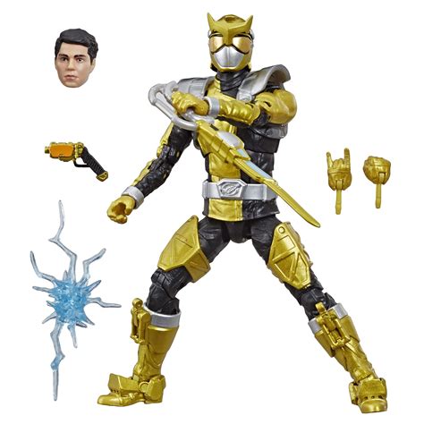 Hasbro Power Rangers Beast Morphers Gold Ranger Action Figure
