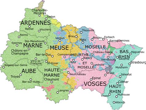 Filealsace Champagne Ardenne Lorraine Et Provincessvg Carte Des