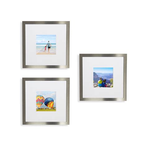 4x4 Or 8x8 Brushed Metal Square Instagram Photo Frame Tiny Mighty