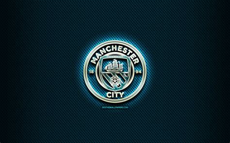Posted by admin posted on mei 18, 2019 with no comments. Download wallpapers Manchester City FC, glass logo, blue rhombic background, Premier League ...