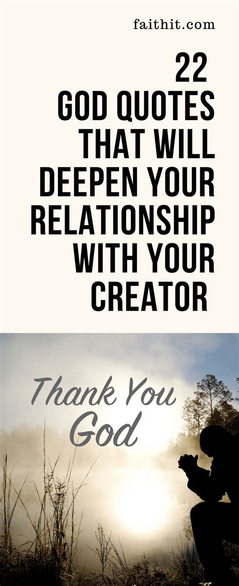 22 God Quotes That Will Deepen Your Relationship With Your Creator