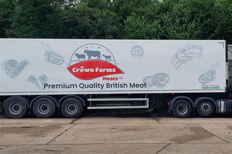 Crown Farms Meats Gets A New Livery From Bp Rolls Bp Rolls Andover