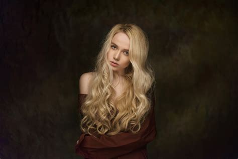Wallpaper Face Women Blonde Long Hair Singer