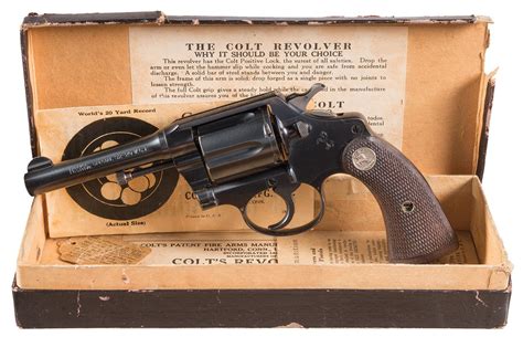 Colt Police Positive Special Revolver 32 20 Wcf