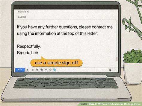 15 Ways To Write A Professional College Email Wikihow Life