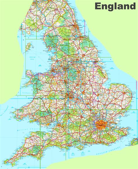 England Map Maps Of England And Its Counties Tourist And Blank Maps