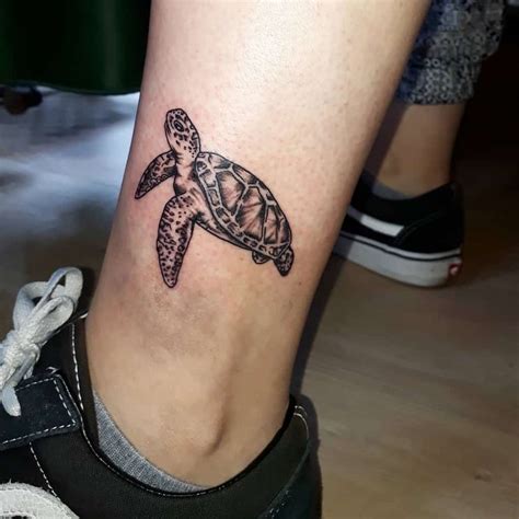 Top Turtle Ankle Tattoo Super Hot Vova Edu Vn