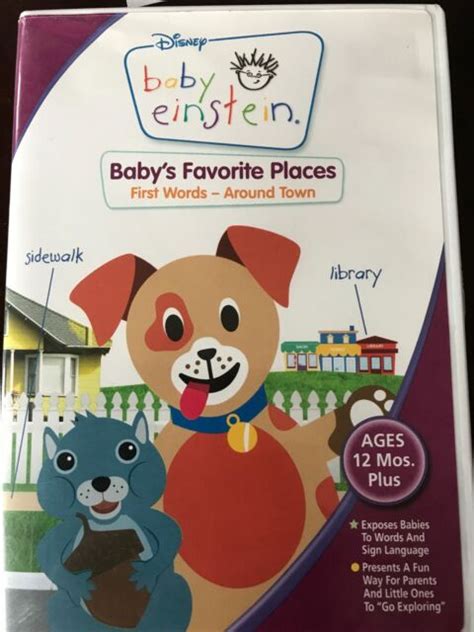 Baby Einstein Babys Favorite Places First Words Around Town Dvd