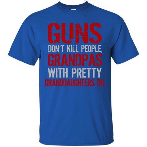 Guns Dont Kill People Grandpas Do T Shirt Teeever Black S Seinfeld