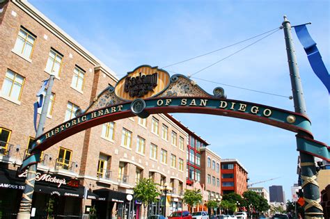 San Diego Sehenswürdigkeiten Gaslamp Quarter