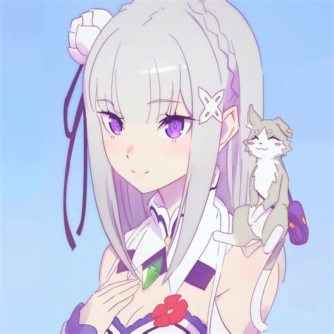 Rezero Emilia By Ilya Kuvshinov Anime Anime Artwork
