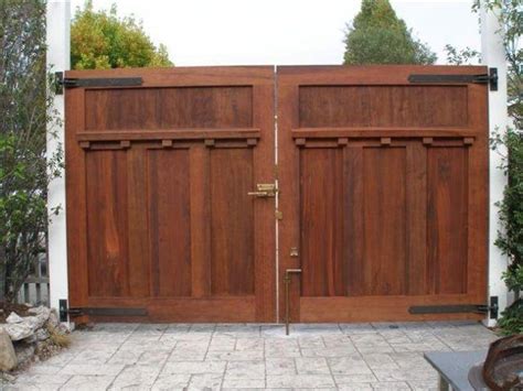 17 Irresistible Wooden Gate Designs To Adorn Your Exterior Wood Gates