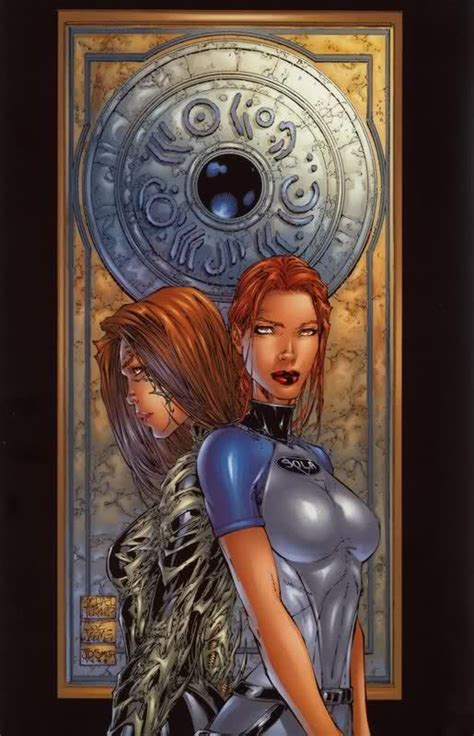 Witchblade And Tomb Raider Michael Turner Tomb Raider Image Comics