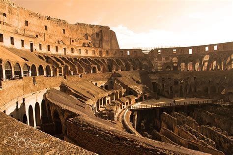 Inside The Colosseum In Rome Photography By Julie Sneeden Rome