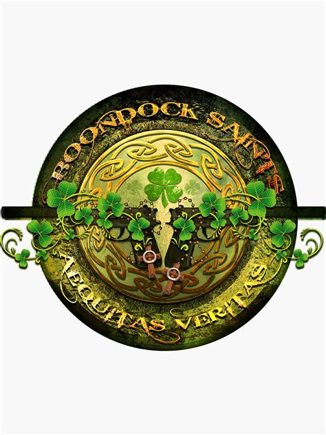 Boondock Saints Sticker For Sale By Teeacademy Redbubble