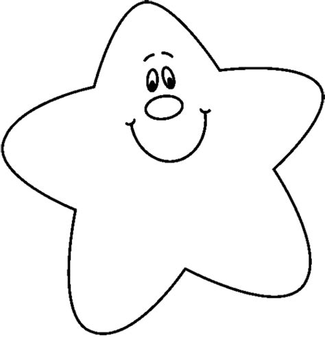 Star Black And White Star Clip Art Black And White Jos Gandos Coloring