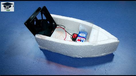 How To Make An Electric Boat Using Thermocol Very Easy And Simple