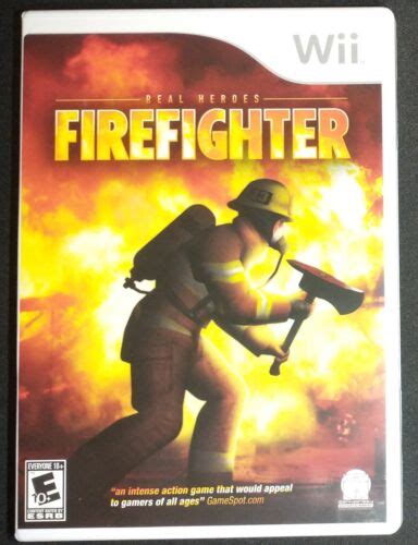 Real Heroes Firefighter Nintendo Wii Exnm Condition Complete Ebay