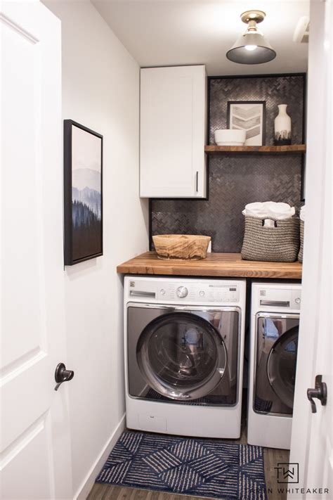 Rustic Modern Laundry Room  Taryn Whiteaker  Bloglovin’