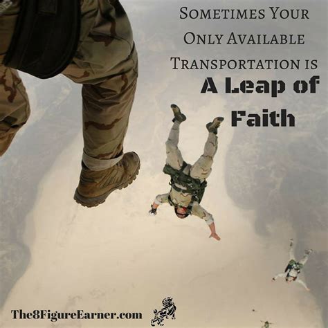 Screening of leap of faith at dr. A leap of Faith - Sometimes your only available ...
