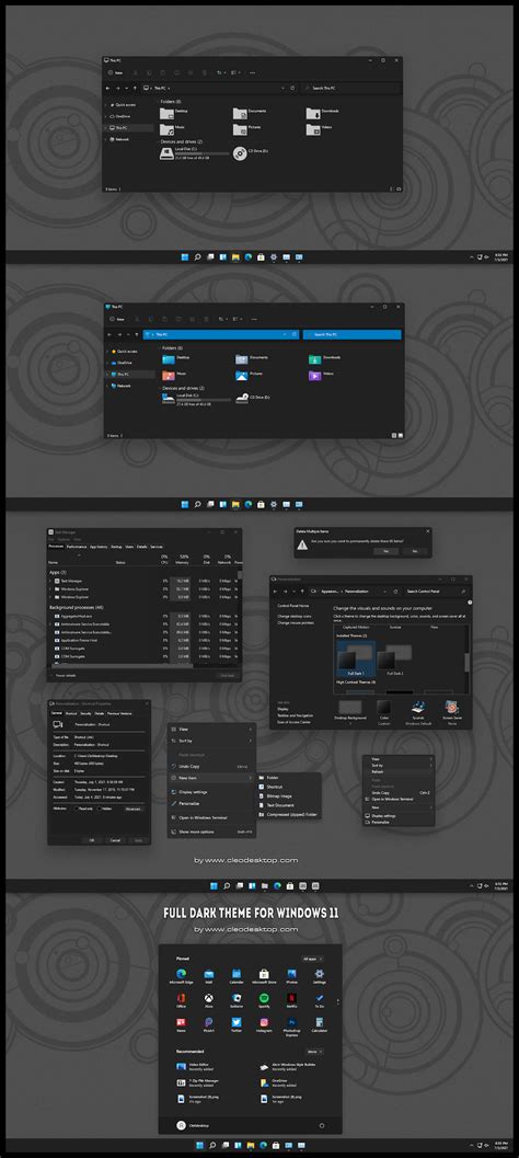Mac Os X Ultimate Theme For Windows 11 Cleodesktop Themes Ubuntu Dark