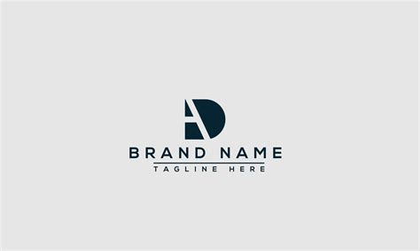 Ad Logo Design Template Vector Graphic Branding Element 10485471