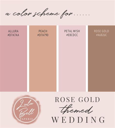 Dusty Rose Color Palette