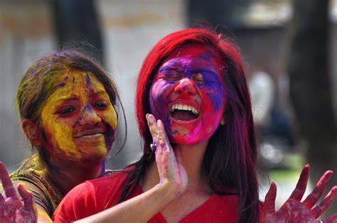 Holi 2018 Revellers Across India Celebrate The Festival Of Colours