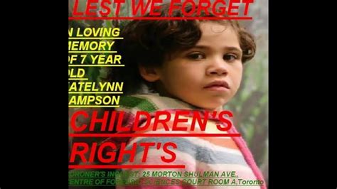 we remember lest we forget a memorial to 7 year old katelynn sampson and her loving mom youtube