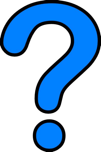 question mark clip art library