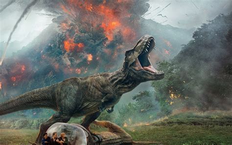 Three years after the demise of jurassic world, a volcanic eruption threatens the remaining dinosaurs on the isla nublar, so claire dearing, the former park manager, recruits owen grady to help prevent the extinction of the dinosaurs once again. Download 3840x2400 wallpaper jurassic world: fallen ...