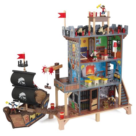 Pirates Cove Play Set Playset Doll House For Boys Kids Play Set