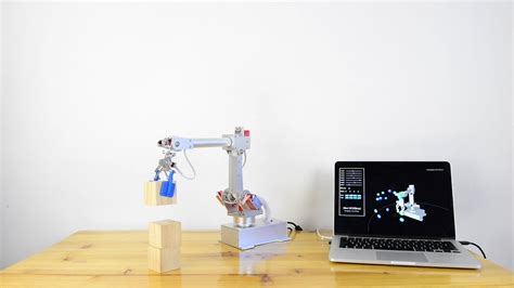 7bot Robot Arm Gui Demo Moving Wood Block Complex Youtube