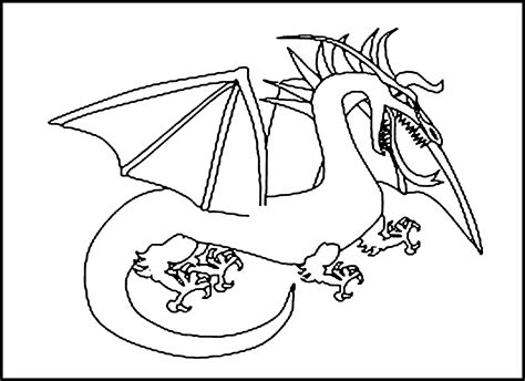626 x 730 jpeg 107 кб. Dragon Coloring Pages Printable | Activity Shelter