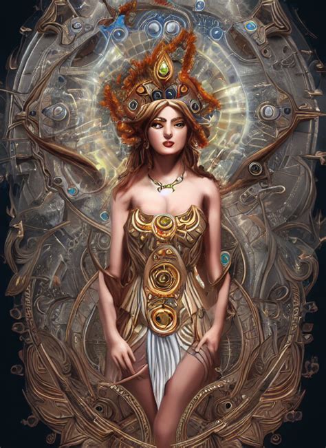 Prompthunt The Goddess Of Time Detailed Digital Art Trending On Artstation