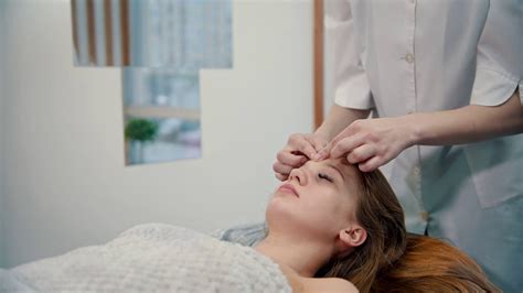 Massage Massage Master Pinching Forehead Stock Footage Sbv 338243411 Storyblocks