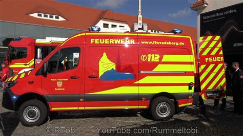 German Mercedes Sprinter Fire Department Command Van Exterior