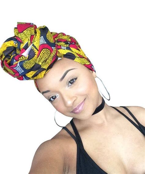 Royale African Headwrap Kente Scarves Ankara Headwraps Kente Headwraps Head Wraps African