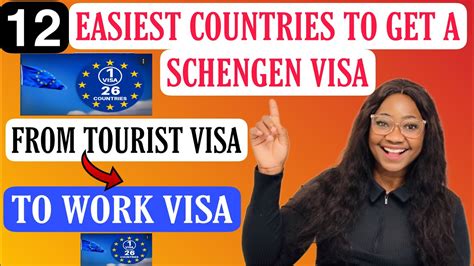 26 Easiest Countries To Find Jobs 12 Easiest Countries To Get A Schengen Visa Youtube
