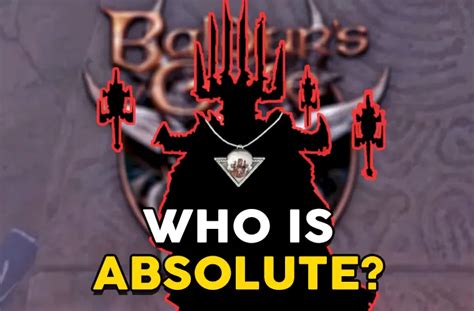 Who Is Absolute In Bg3 Theories True Soul Cult Of Absolute