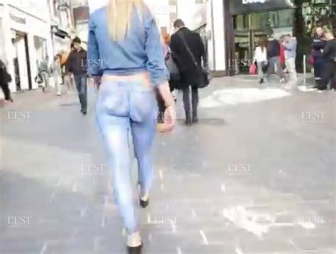fil info elle se balade dans les rues avec un jean en trompe l œil