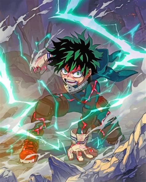 Mad Deku My Hero Academia Paint By Number Numeral Paint