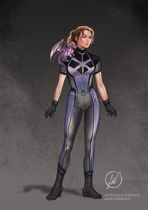 ArtStation - kitty Pride- Marvel Cinematic Universe concept