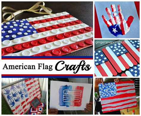 American Flag Crafts for July 4th | Celebrating Holidays