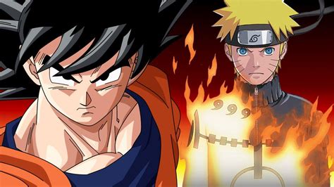 Who'll win the battle between dbz vs naruto? Goku Vs Naruto Wallpapers - Wallpaper Cave