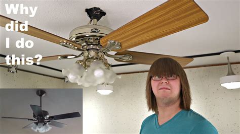 Fans are dancing at a rock concert visible silhouettes rear view 4k 10 bit video. I Recreated That Viral Ceiling Fan Video - YouTube