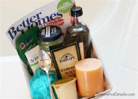 Relaxation gift box, gift basket, relaxation gift, gift for her, spa gift box set, spa box for woman, thinking of you, care package, spa box. Relaxation Kit for Mom - Somewhat Simple