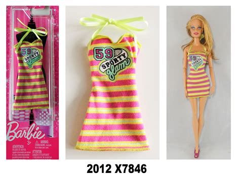 2012 Barbie Single Fashion Packs Barbie Fashion